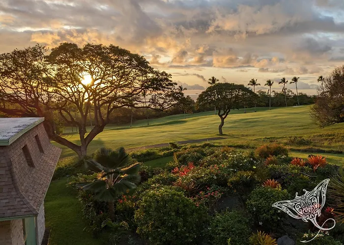 Hale Hahalua - Serenity And Ocean Views In Kailua-Kona At Keauhou Akahi Above Keauhou Bay