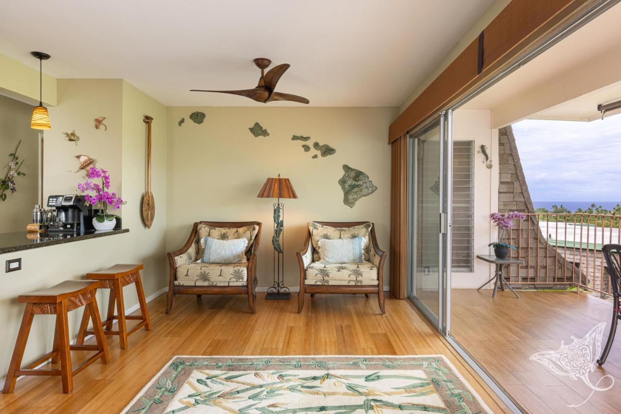 Hale Hahalua - Serenity And Ocean Views In At Keauhou Akahi Above Keauhou Bay Apartment Kailua-Kona